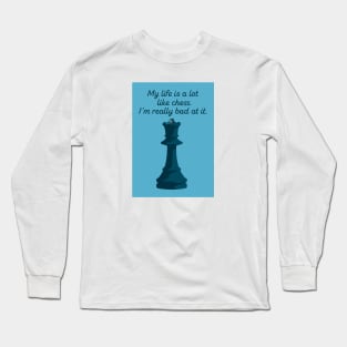 Chess Joke Long Sleeve T-Shirt